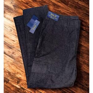Polo Ralph Lauren Driver Cargo Pants Men’s 36x30 Onyx Heather Gray NWT Rare
